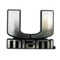 University of Miami Plastic Chrome Emblem
