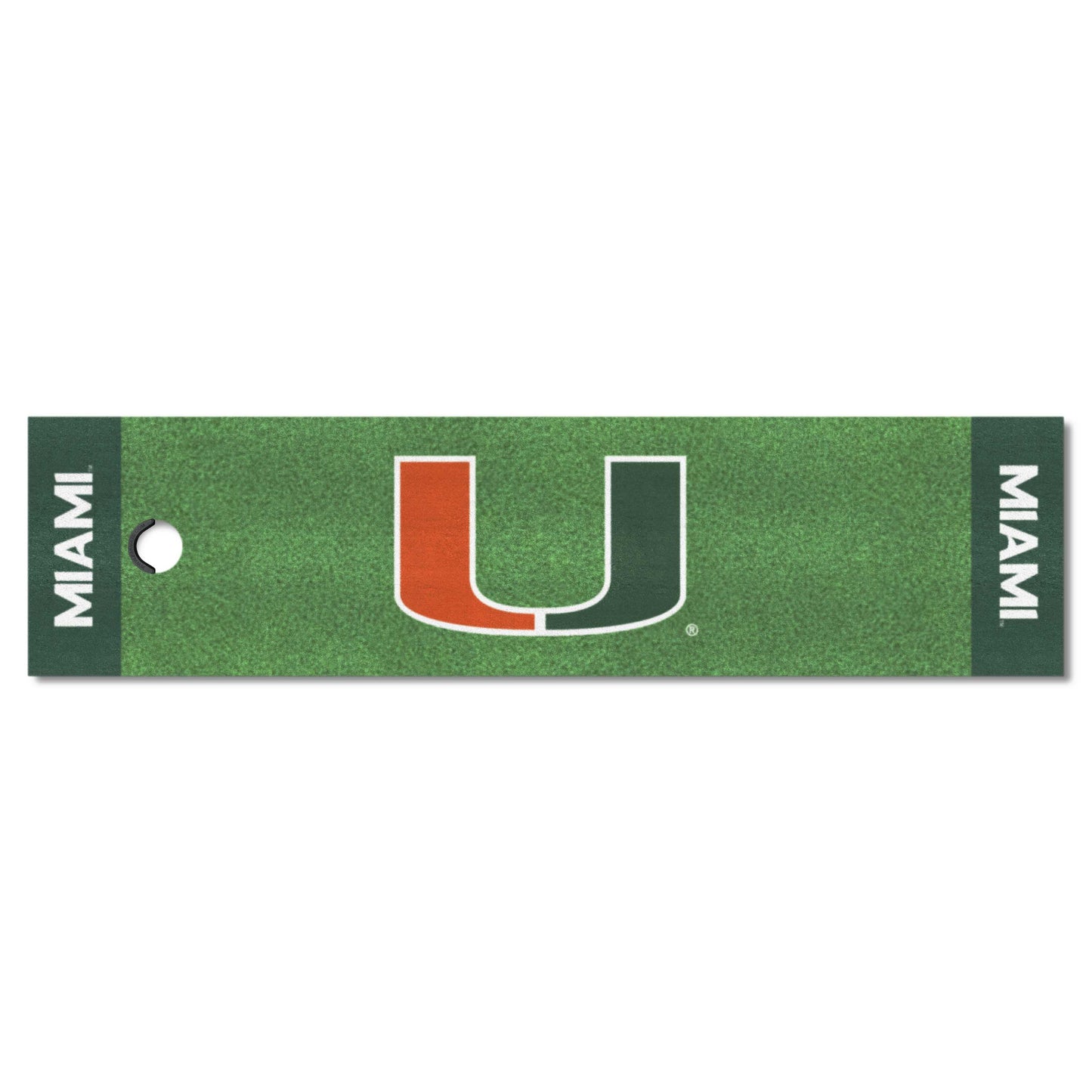 University of Miami Hurricanes Putting Green Mat