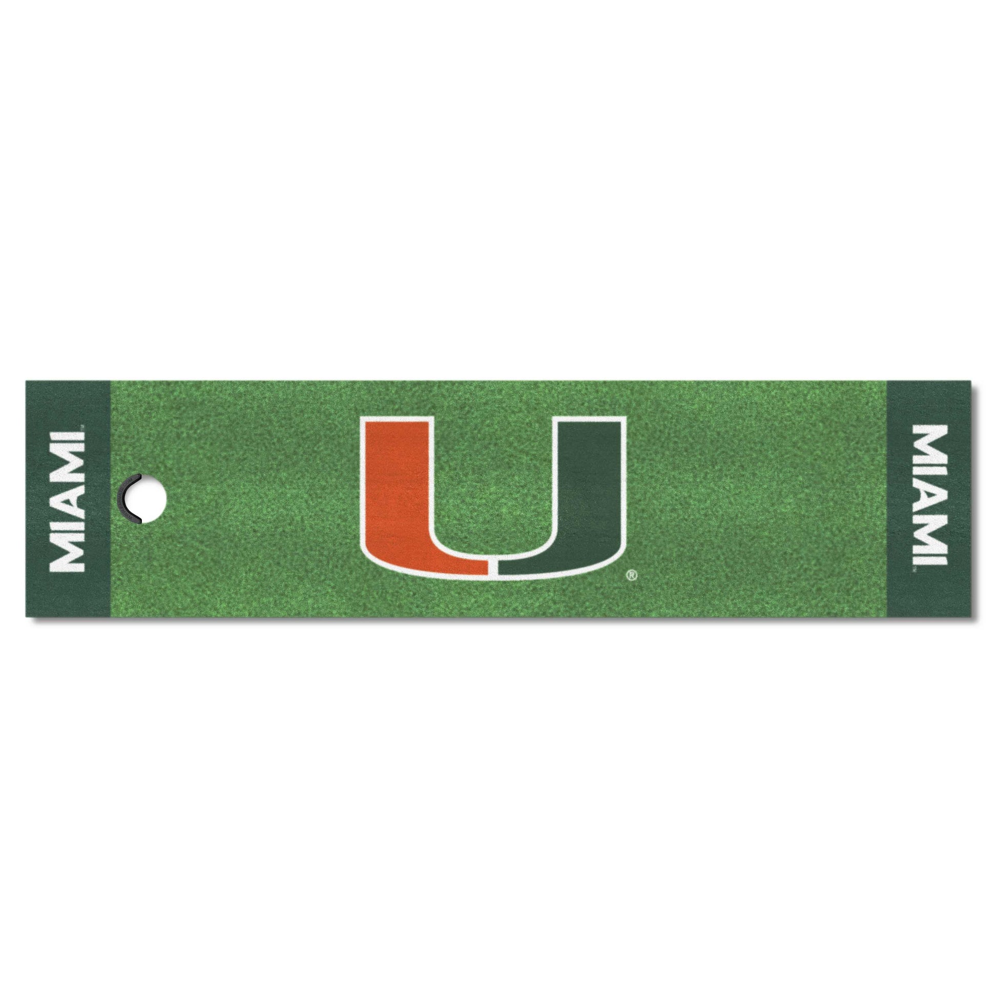 University of Miami Hurricanes Putting Green Mat