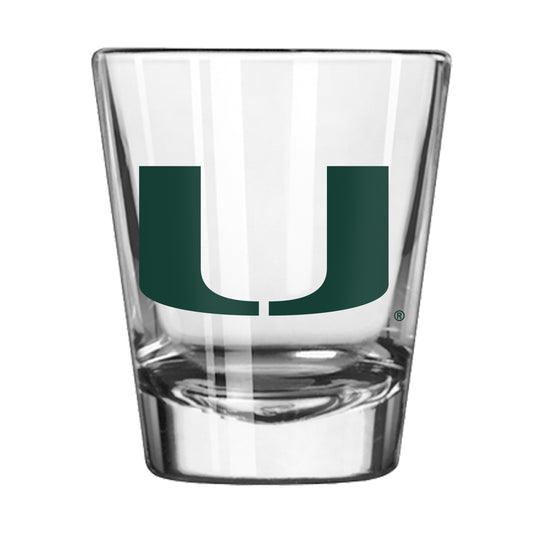 Miami Hurricanes 2oz Gameday Shot Glass
