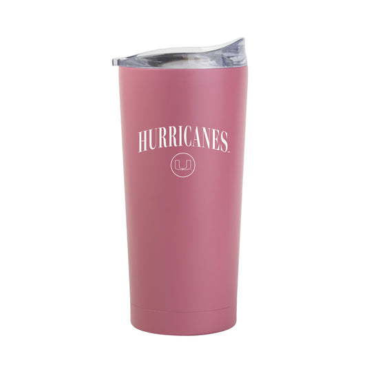 Miami Hurricanes 20oz Cinch Berry Powder Coat Tumbler