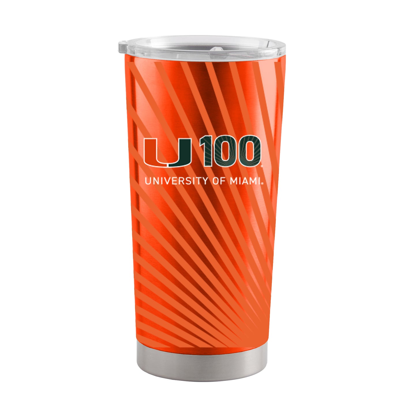 Miami Hurricanes 20oz Centennial Stainless Tumbler