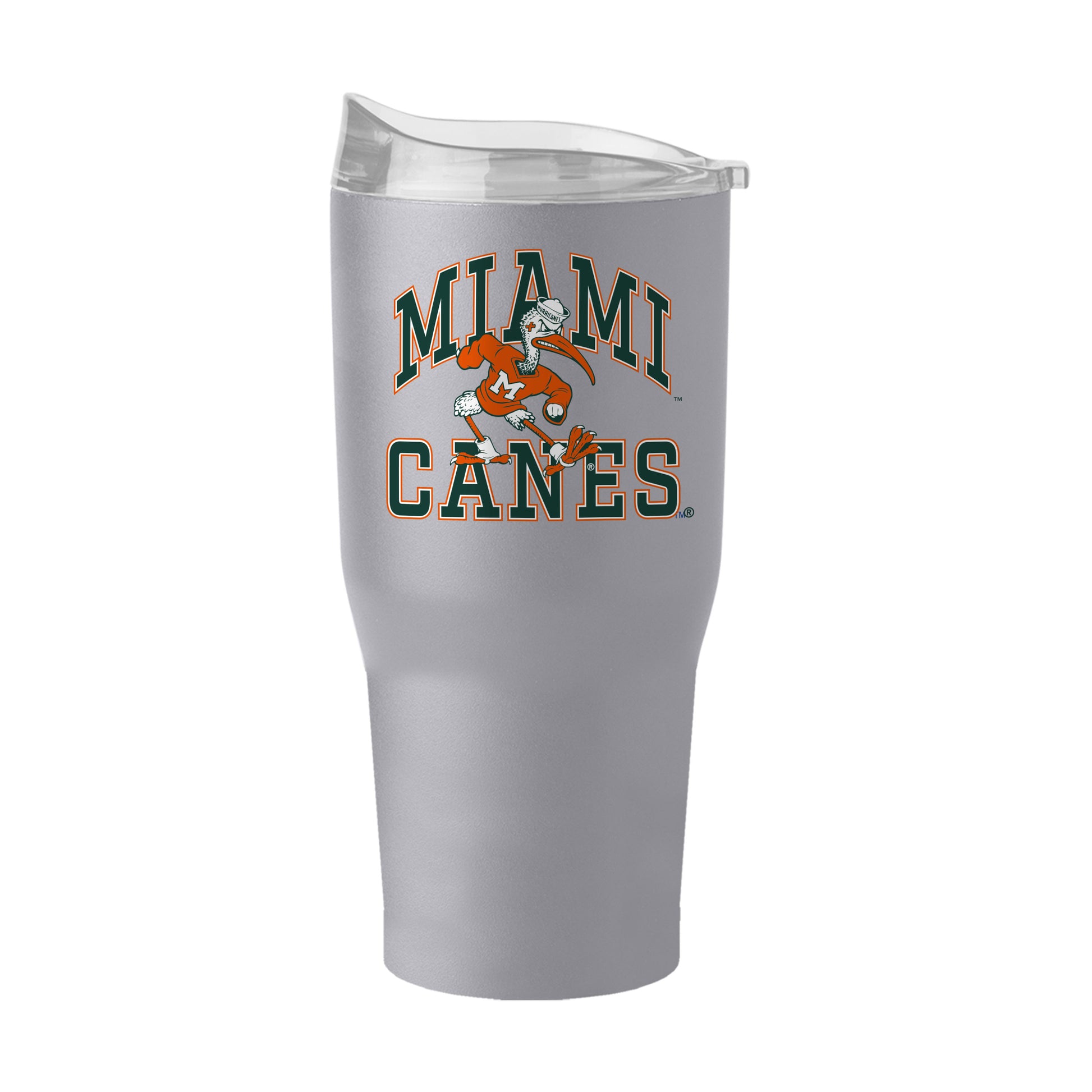 Miami Hurricanes 30oz Athletic Powder Coat Tumbler