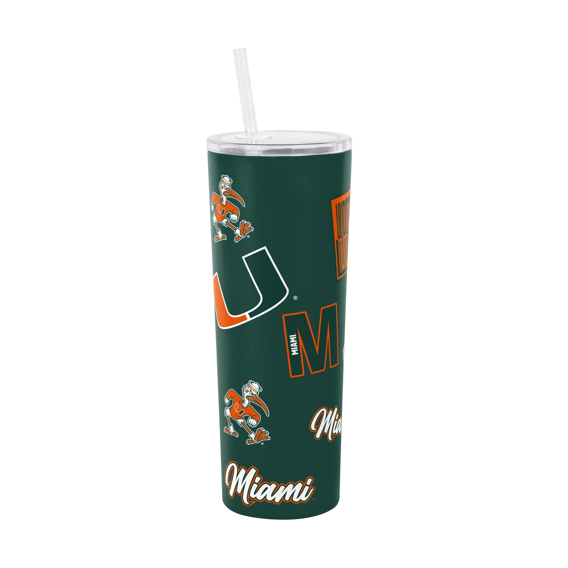 Miami Hurricanes 30oz Dreamweave SS Straw Tumbler