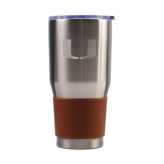 Miami Hurricanes 30oz Walmart Holiday Stainless Steel Tumbler