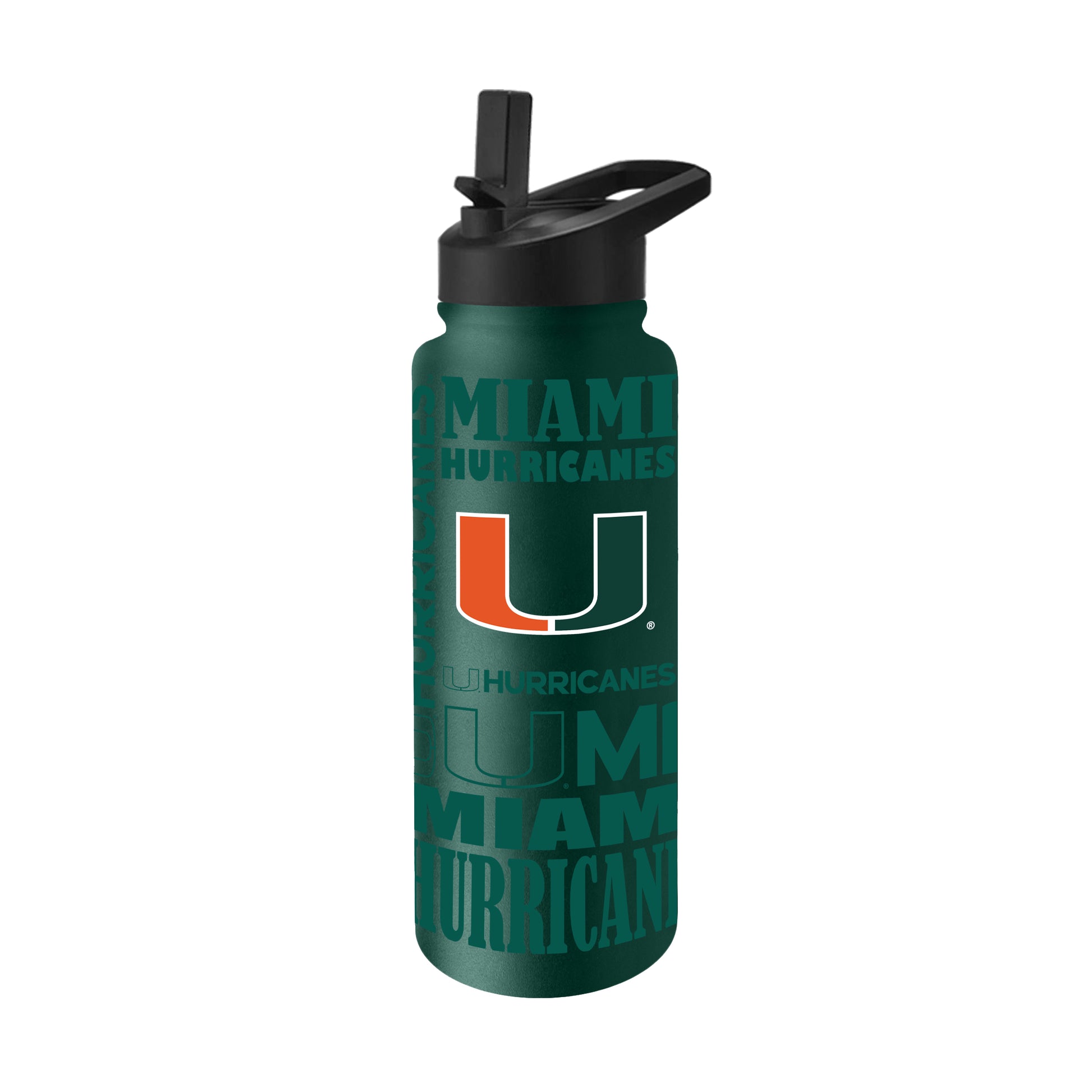 Miami Hurricanes 34oz Replay Quencher Bottle