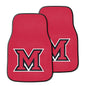 Miami University 2-pc Carpet Car Mat Set