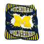 Michigan Lightning Raschel Throw