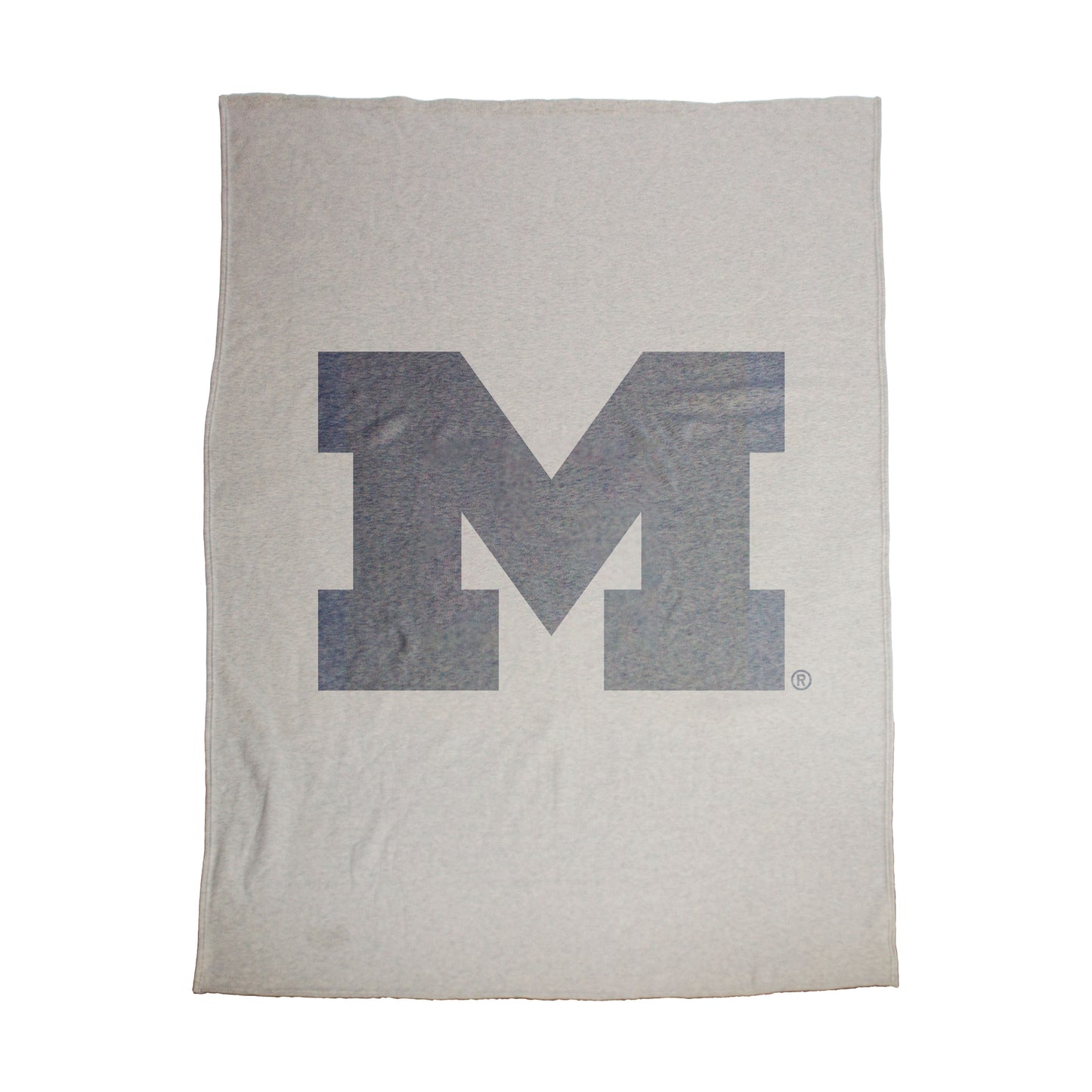 Michigan Oversized Logo Sublimated Sweatshirt Blanket