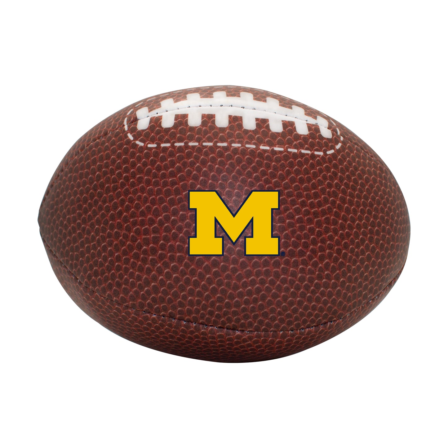 Michigan Composite Brown Micro Soft Football