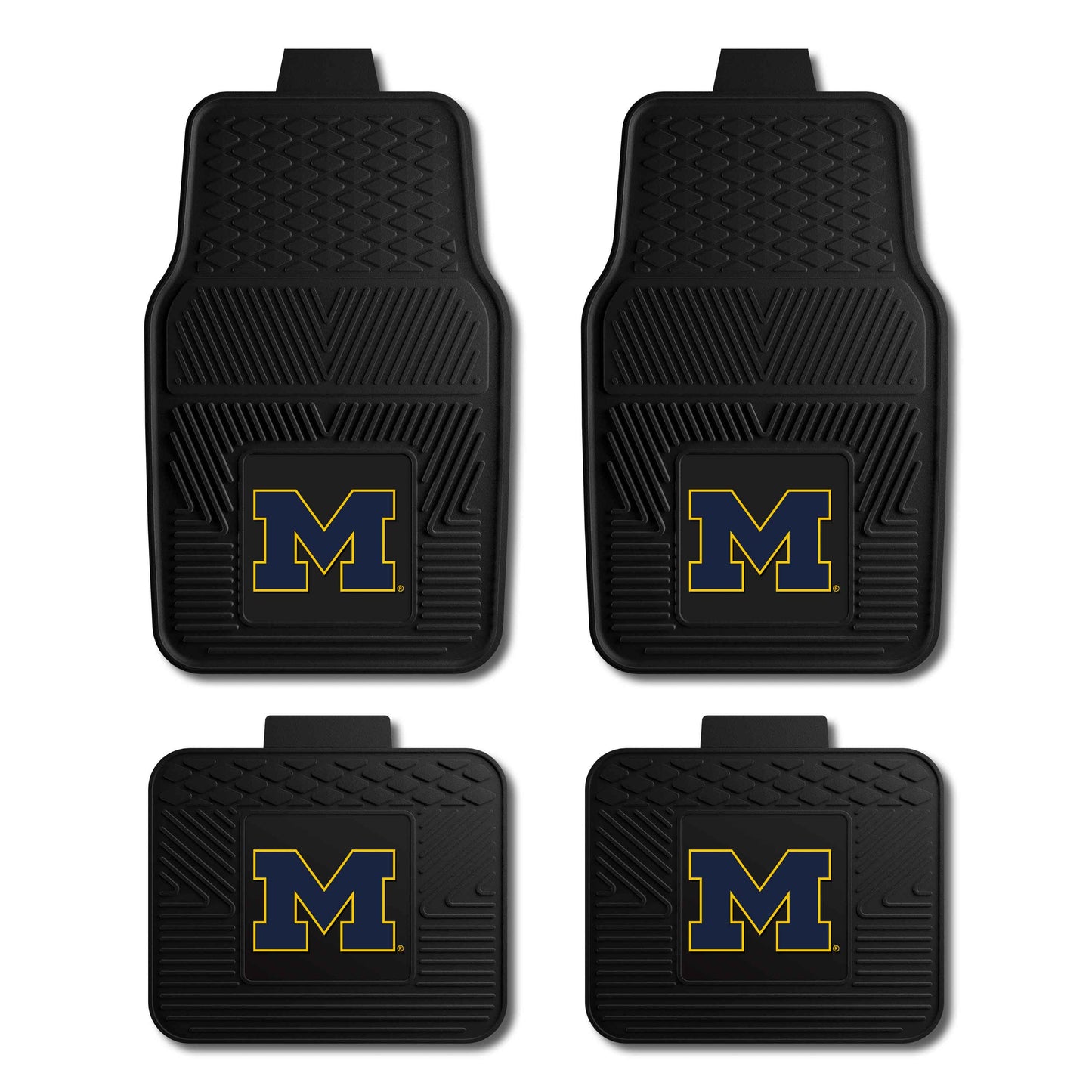University of Michigan 4-pc Vinyl Car Mat Set