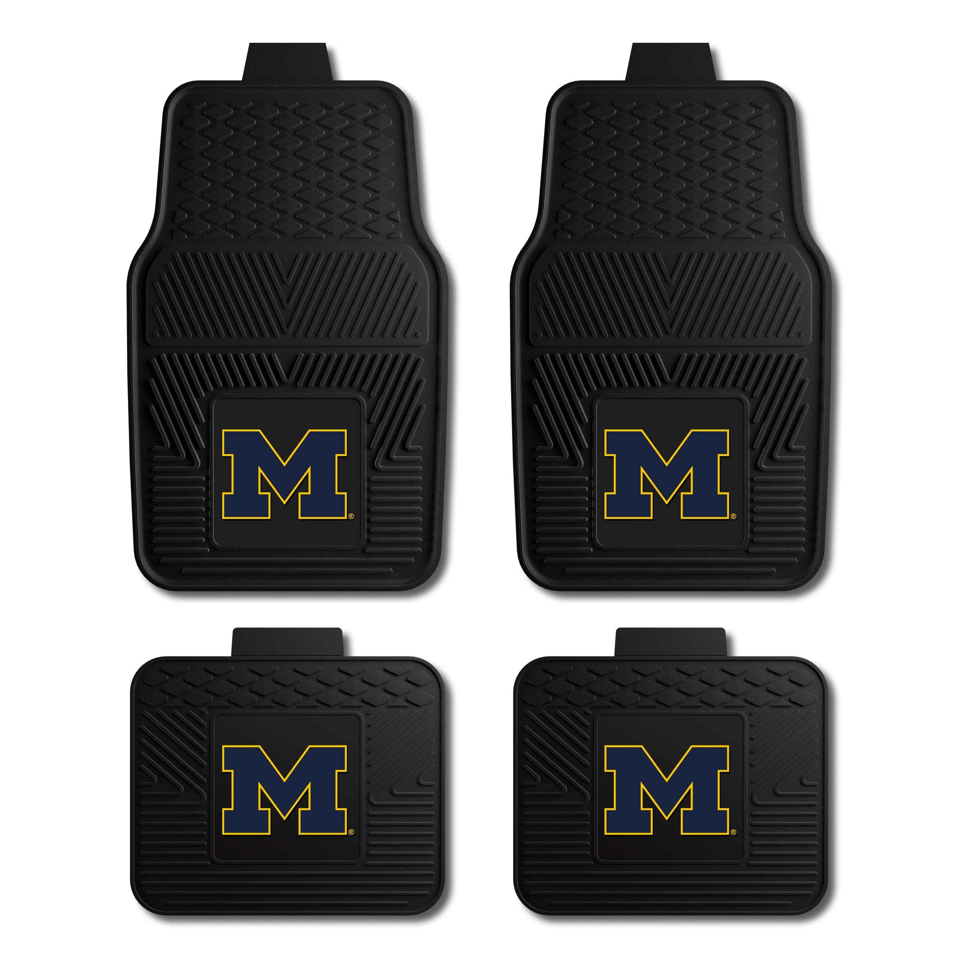 University of Michigan 4-pc Vinyl Car Mat Set