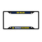 Michigan License Black Trinity Plate Frame