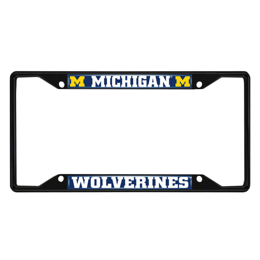 University of Michigan Black License Plate Frame