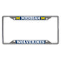 University of Michigan Chrome License Plate Frame