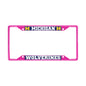University of Michigan Pink License Plate Frame