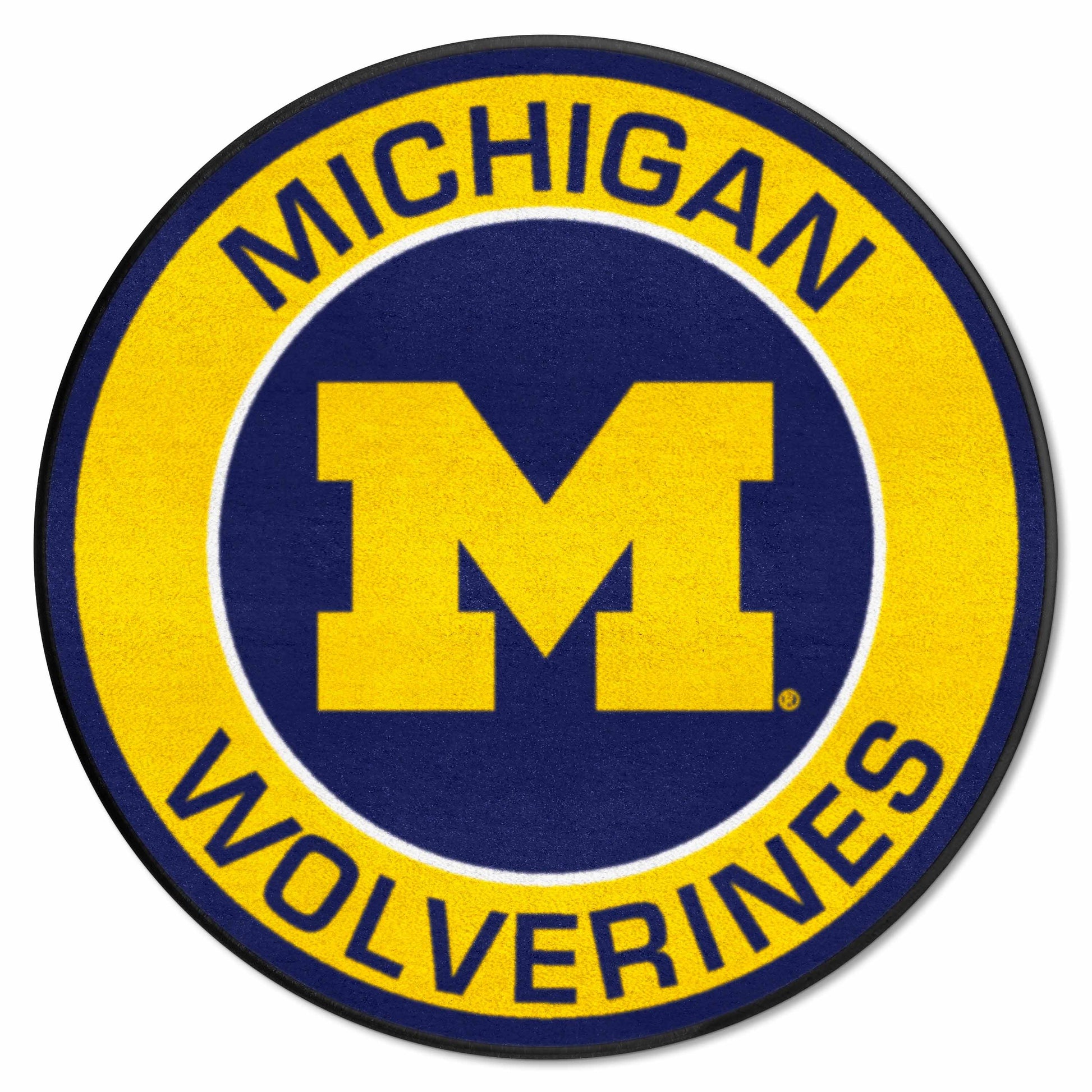 University of Michigan Roundel Mat