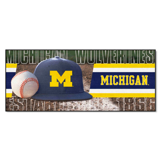 University of Michigan Baseball Runner