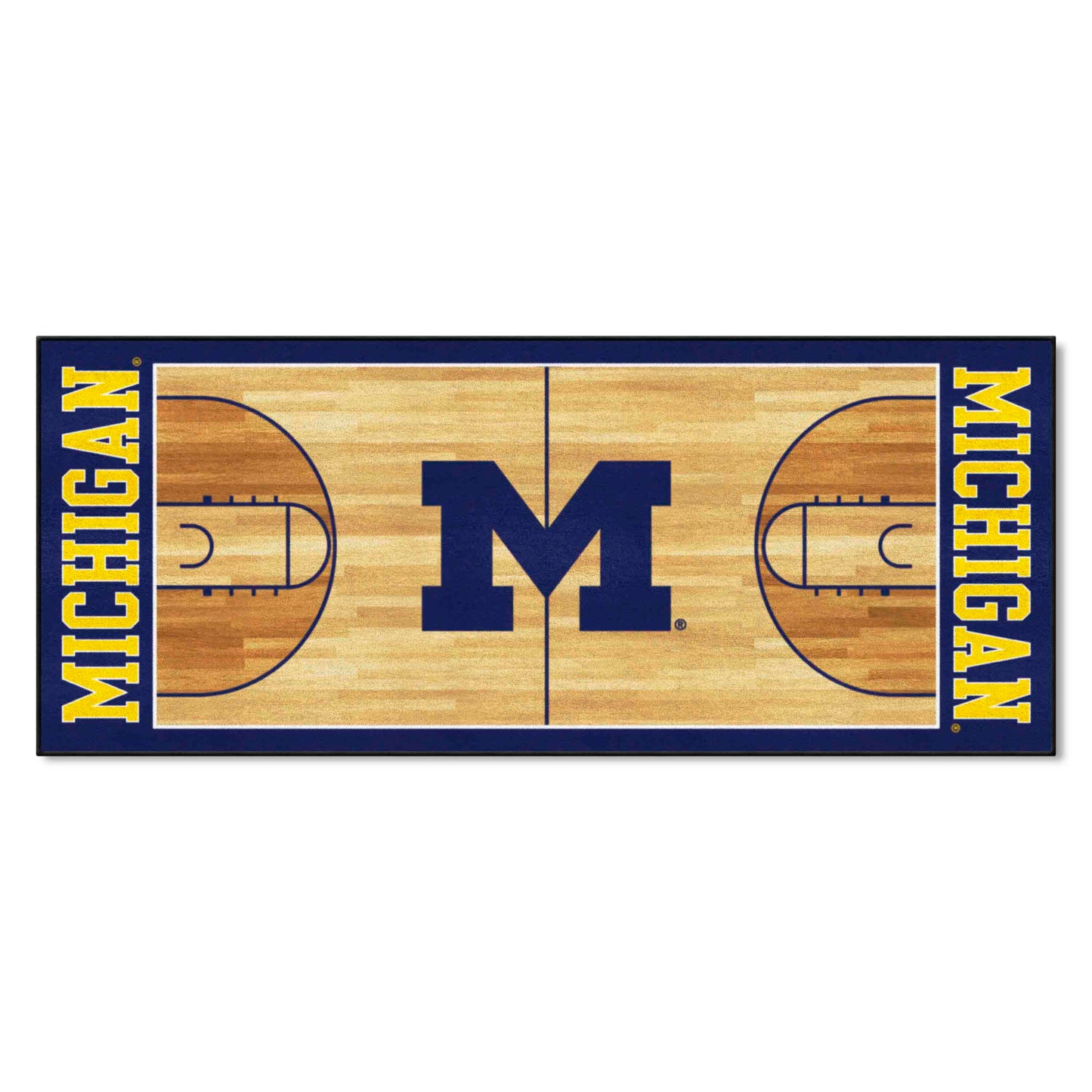 University of Michigan NCAA Basketball Runner