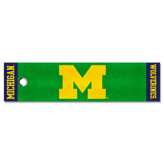 University of Michigan Putting Green Mat