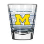 Michigan 2oz Chant Fade Shot Glass