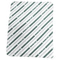Michigan State Classic Vertical Stripe Fleece Throw