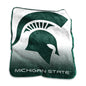 MI State Raschel Throw
