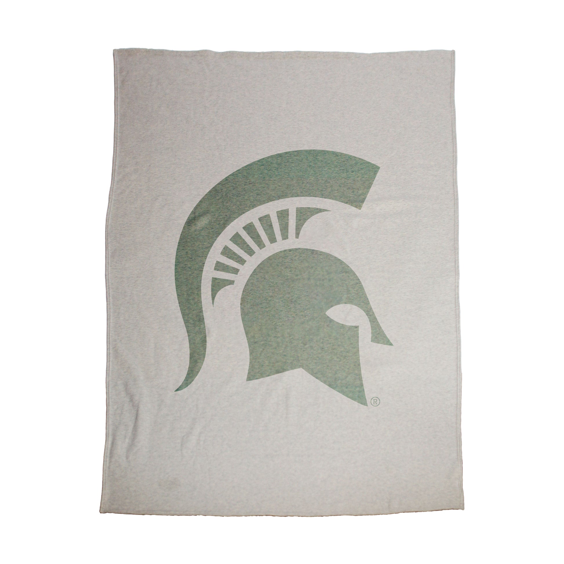 Michigan State Oversized Logo Sublimated Sweatshirt Blanket