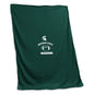 Michigan State Screened Football Sweatshirt Blanket