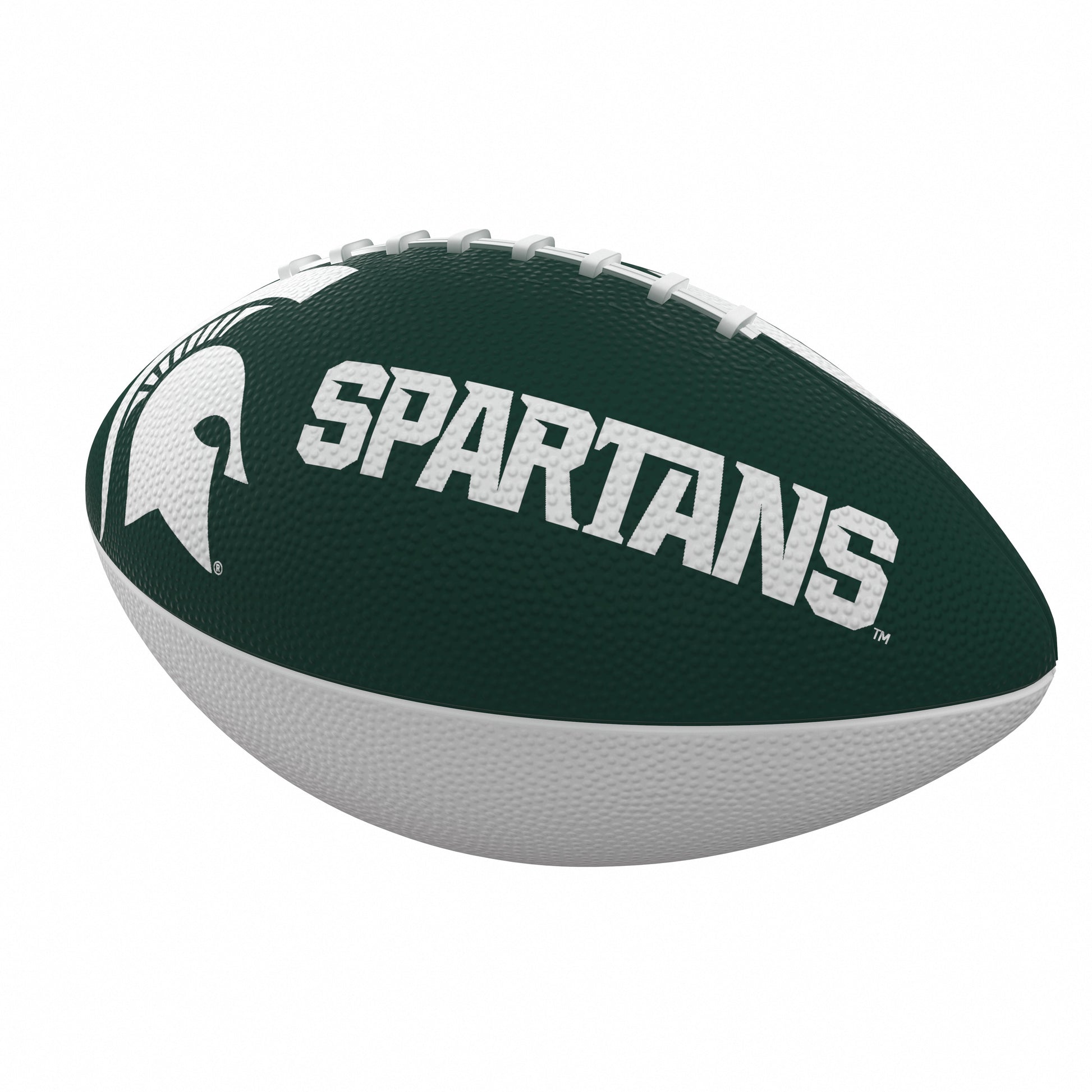 MI State Combo Logo Junior-Size Rubber Football