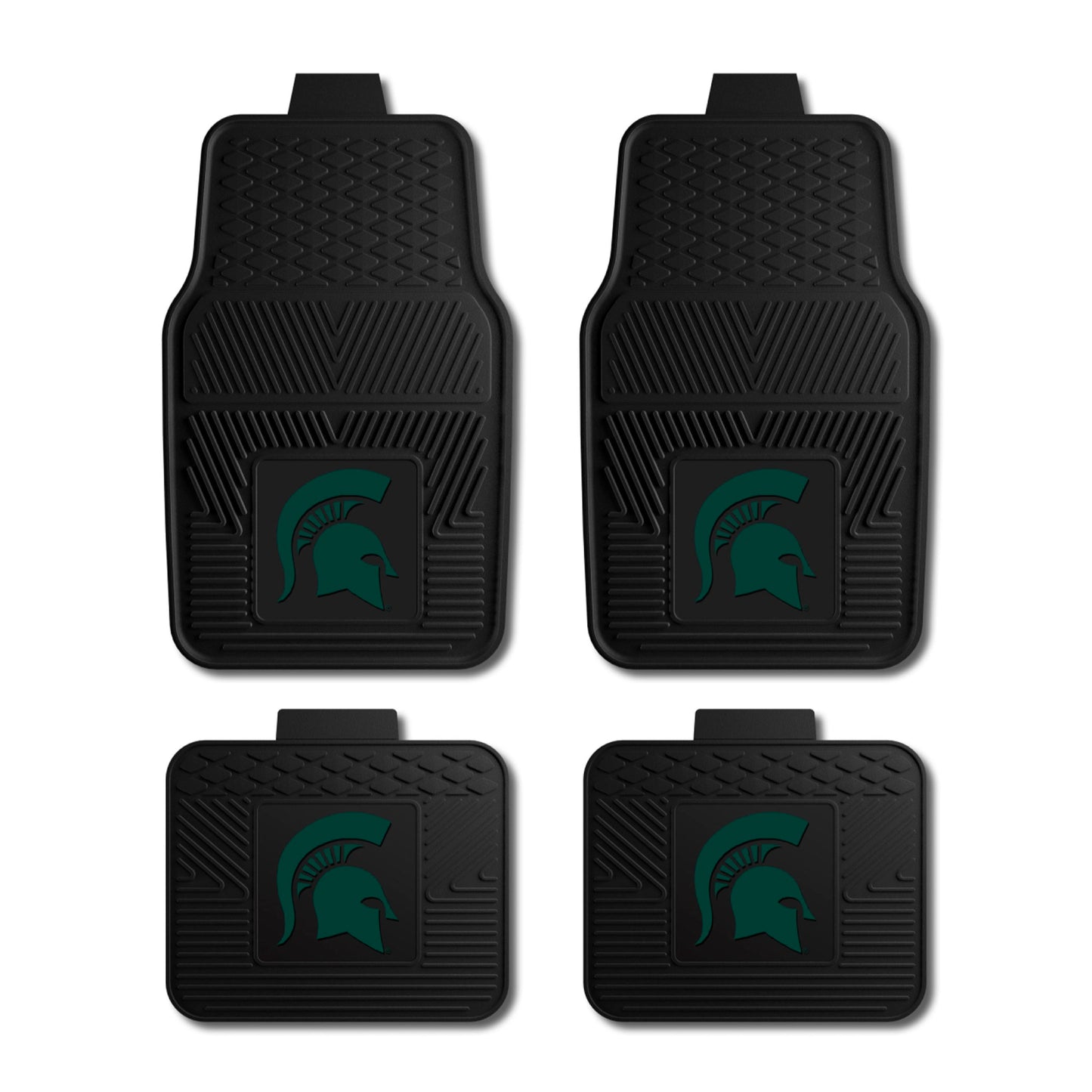 Michigan State University 4-pc Vinyl Car Mat Set