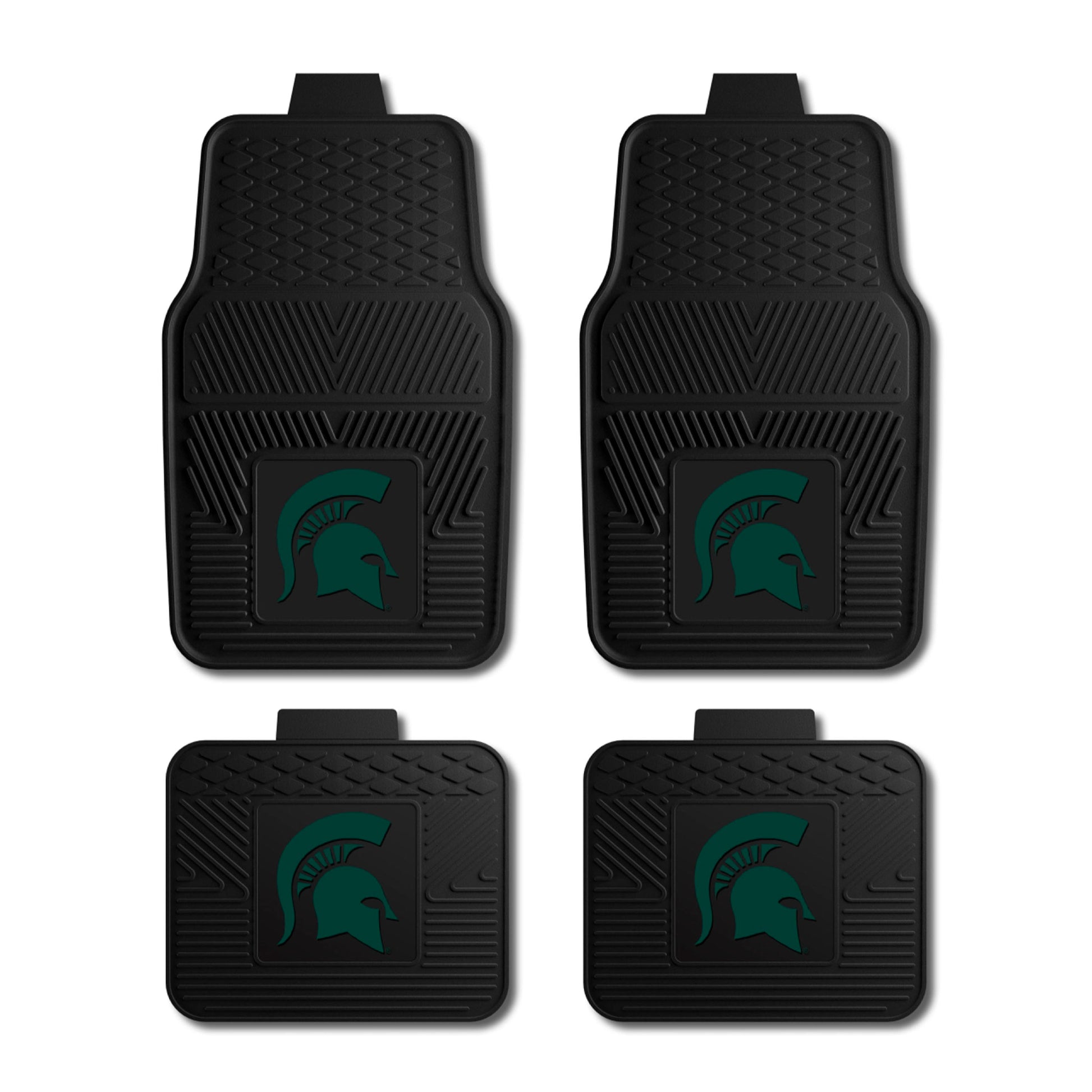 Michigan State University 4-pc Vinyl Car Mat Set