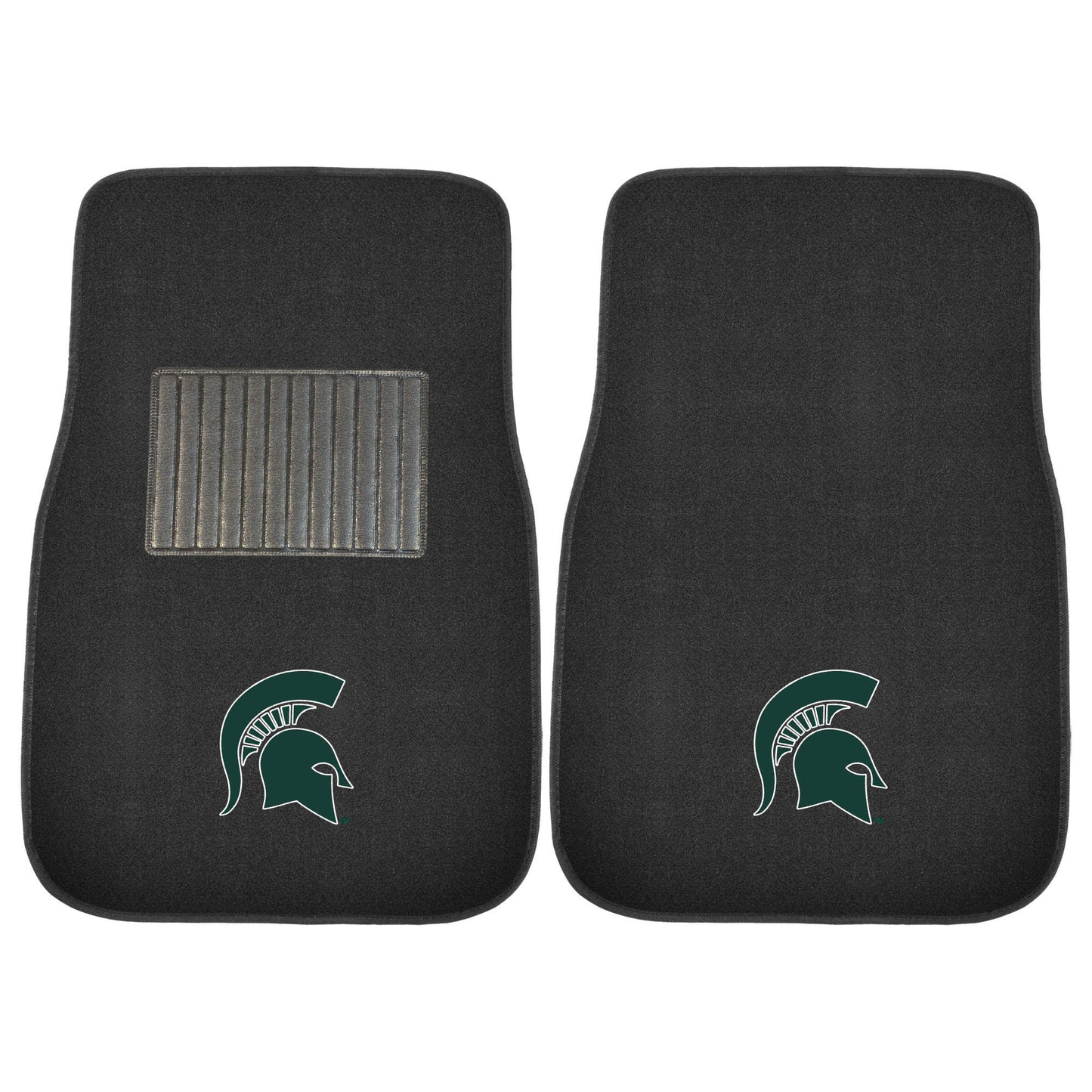 Michigan State University 2-pc Embroidered Car Mat Set
