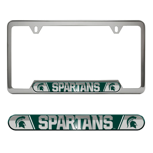 Michigan State University Embossed License Plate Frame