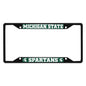 Michigan State University Black License Plate Frame