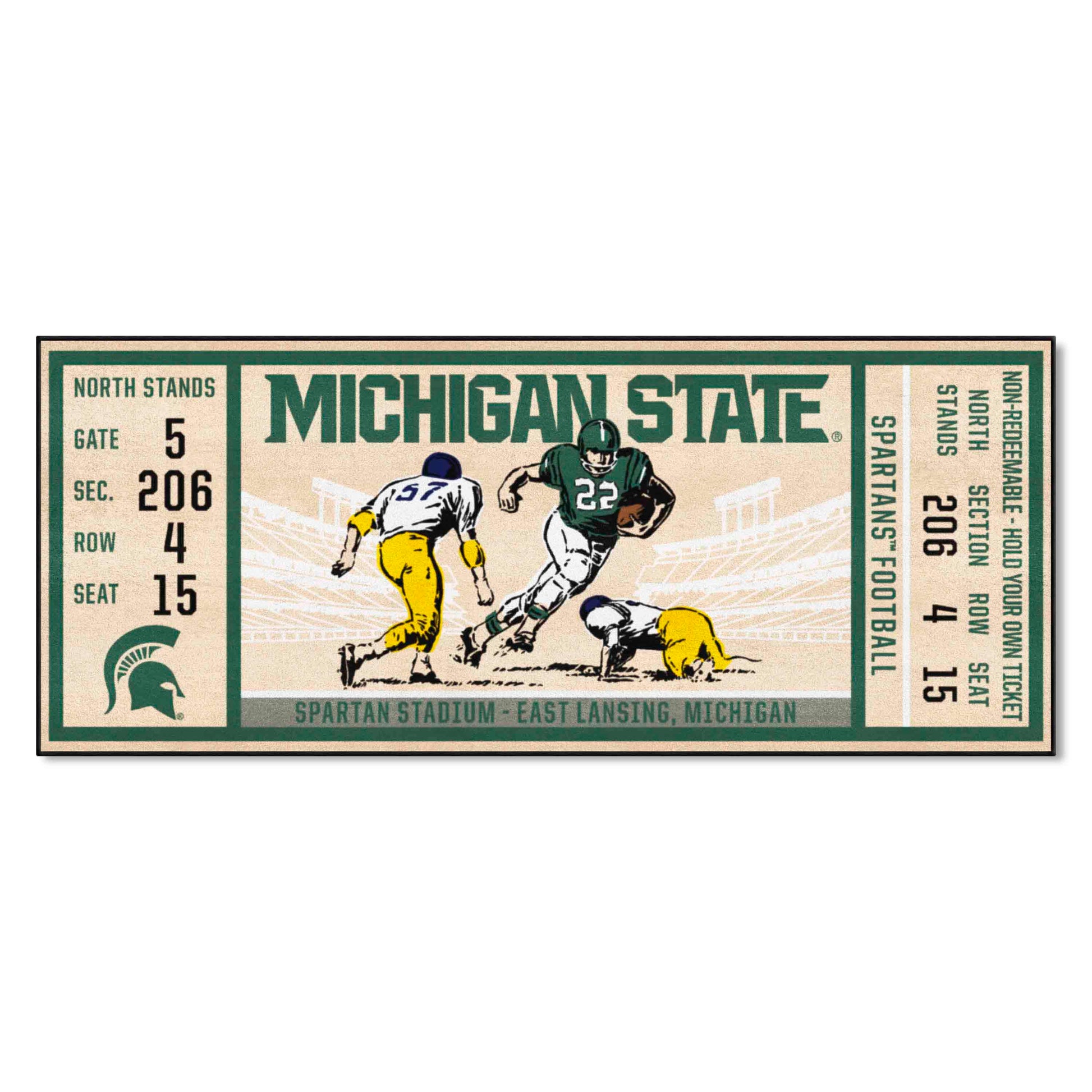 Michigan State University Ticket Runner