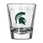 Michigan State 2oz Ombre Playmaker Shot Glass