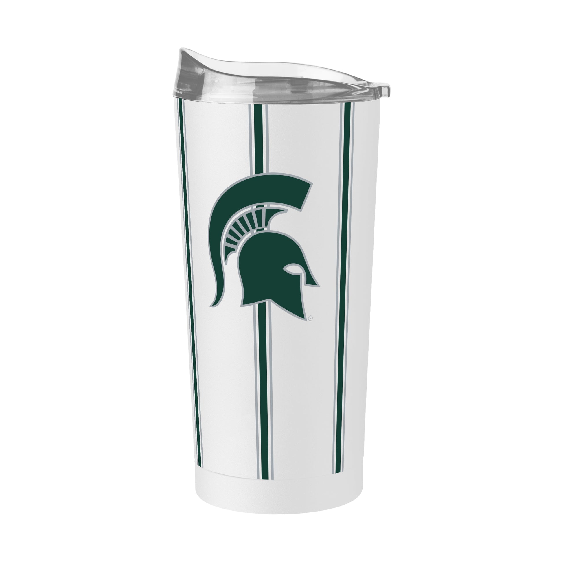 Michigan State 20oz Thin Stripe Powder Coat Tumbler