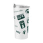 Michigan State 20oz White Dreamweave Powder Coat Tumbler