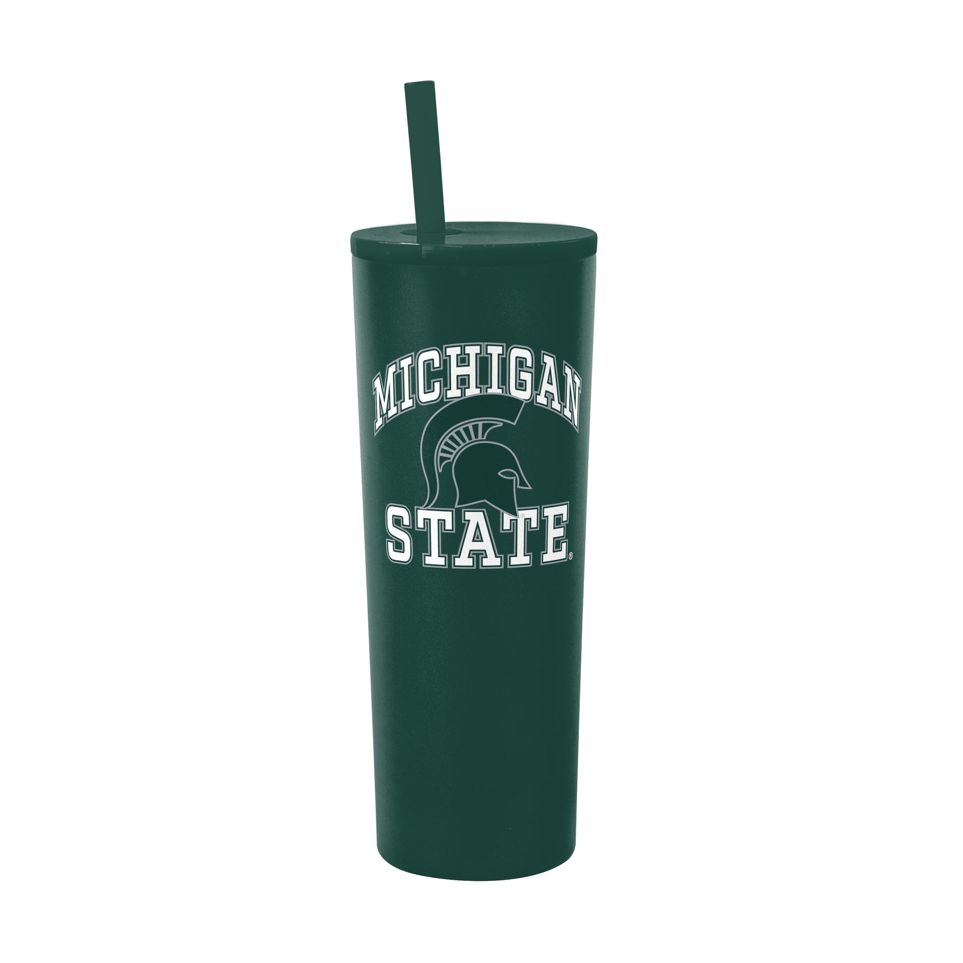 Michigan State 30oz Athletic SS Straw Tumbler