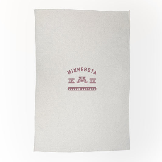 Minnesota Sublimated Sweatshirt Blanket