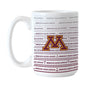 Minnesota 15oz Chant Fade Sublimated Mug