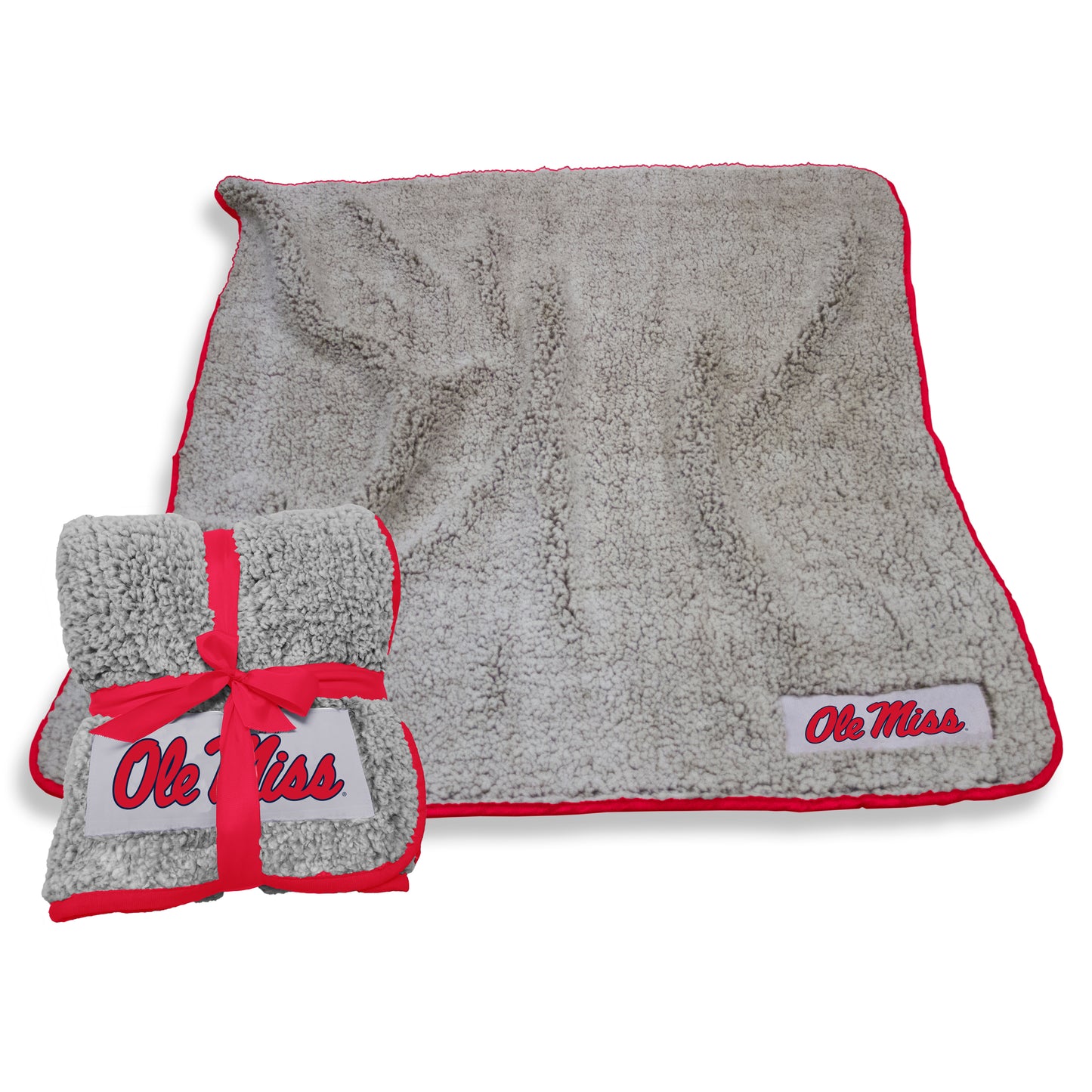Ole Miss Red Trim Frosty Fleece