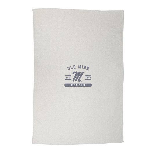 Ole Miss Sublimated Sweatshirt Blanket