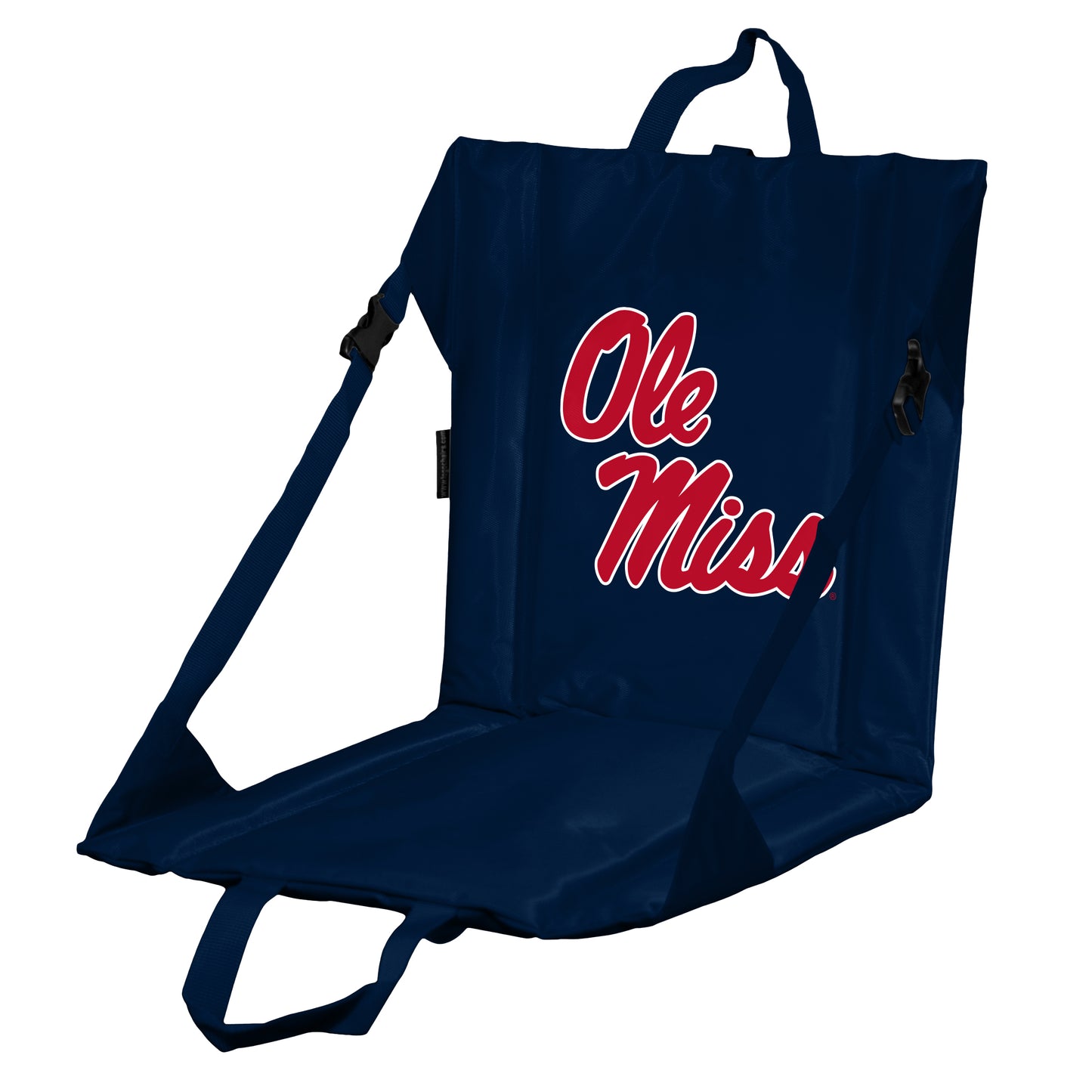Ole Miss Stacked Navy Stadium Seat