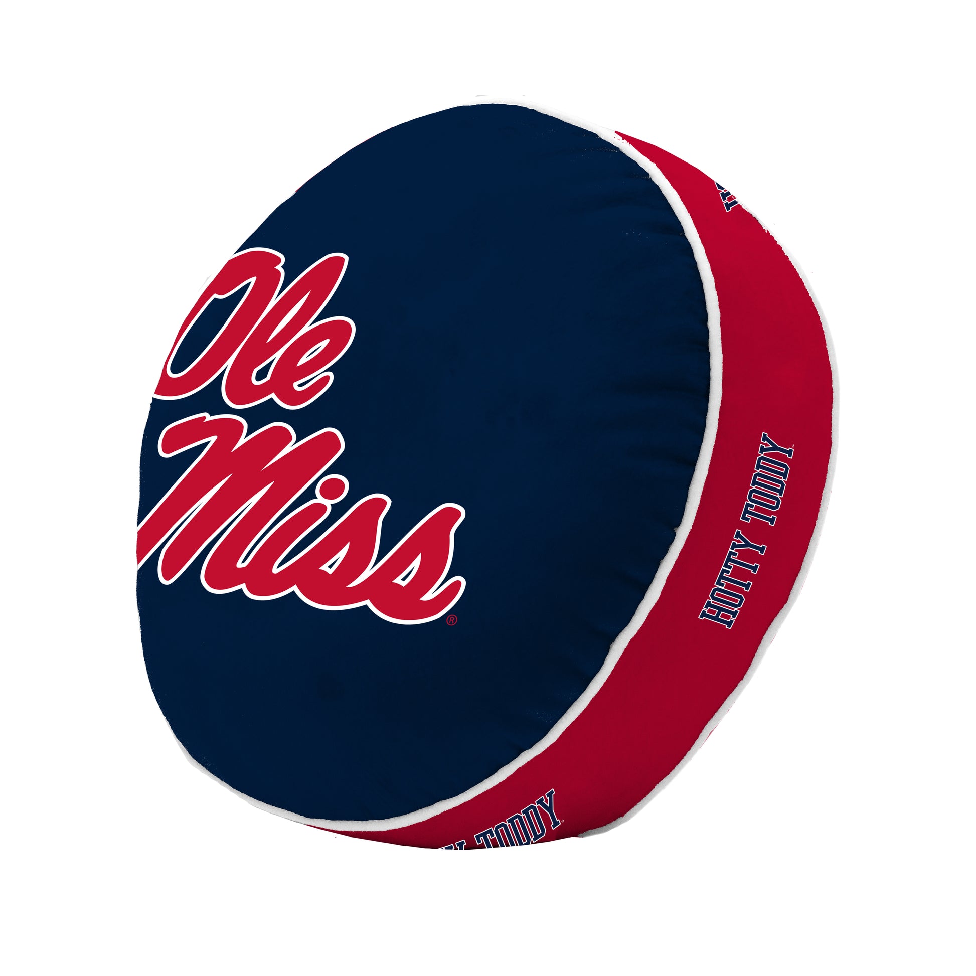 Ole Miss Hotty Toddy Puff Pillow