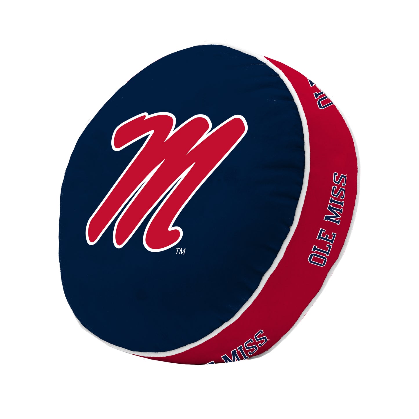 Ole Miss Puff Pillow