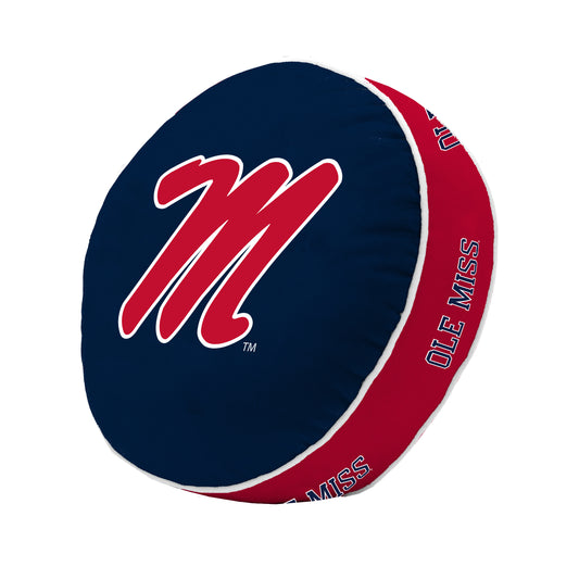 Ole Miss Puff Pillow