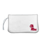 Ole Miss Clear Wristlet