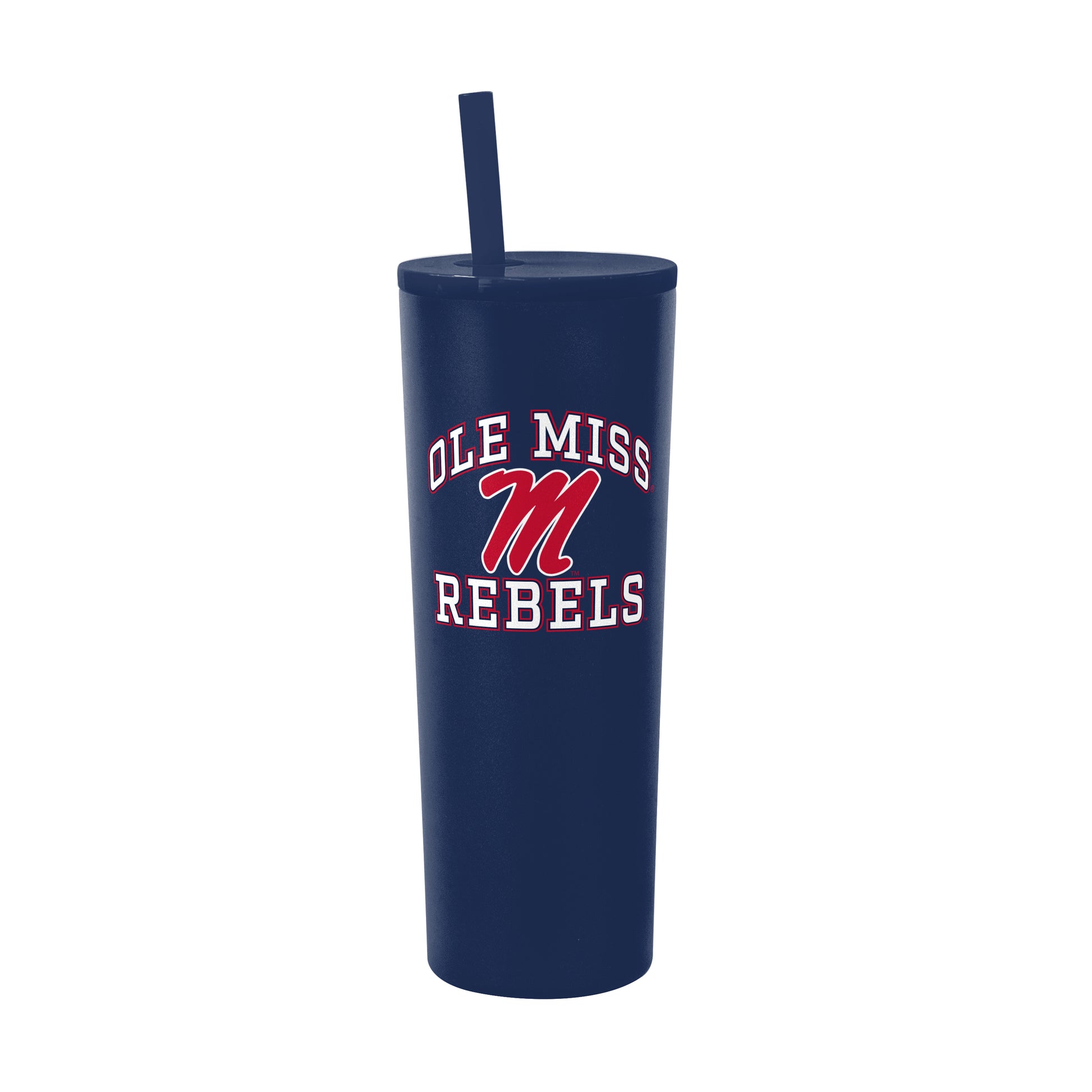Ole Miss 30oz Athletic SS Straw Tumbler